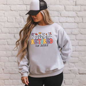 Flower Retirement Sweatshirt