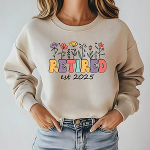 Flower Retirement Sweatshirt