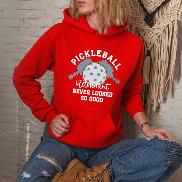 Pickleball Retirement Never Looked So Good Hoodie