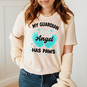 My Angel Has Paws Shirt – Heartfelt Pet Loss Gift for Dog & Cat Lovers