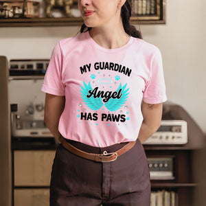 My Angel Has Paws Shirt – Heartfelt Pet Loss Gift for Dog & Cat Lovers