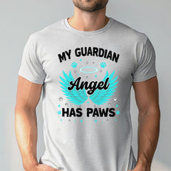 My Angel Has Paws Shirt – Heartfelt Pet Loss Gift for Dog & Cat Lovers