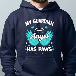 My Angel Has Paws Hoodie – Cozy Pet Loss Hoodie for Dog & Cat Lovers