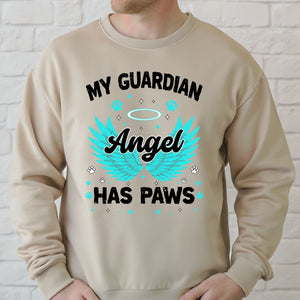 My Angel Has Paws Sweatshirt – Cozy Memorial Crewneck for Pet Lovers