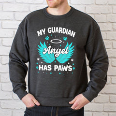 My Angel Has Paws Sweatshirt – Cozy Memorial Crewneck for Pet Lovers