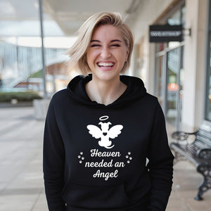 Heaven Needed An Angel Hoodie – Cozy Pet Memorial Tribute