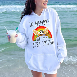 In Memory Of My Best Friend Hoodie – Pet Lovers
