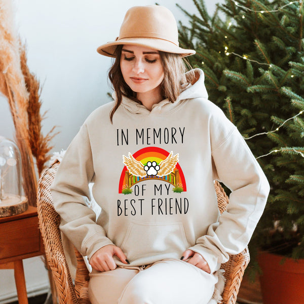 In Memory Of My Best Friend Hoodie – Pet Lovers