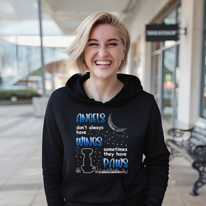 Angels Don't Always Have Wings Hoodie – Pet Memorial