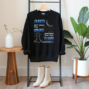 Angels Don't Always Have Wings Sweatshirt