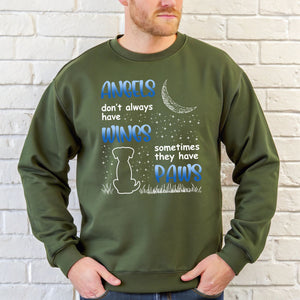 Angels Don't Always Have Wings Sweatshirt