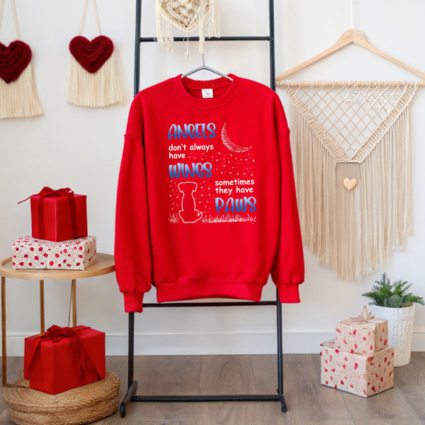 Angels Don't Always Have Wings Sweatshirt