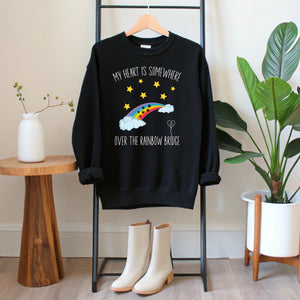 My Heart Is Somewhere Sweatshirt – Pet Remembrance & Memorial Gift