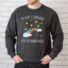 My Heart Is Somewhere Sweatshirt – Pet Remembrance & Memorial Gift