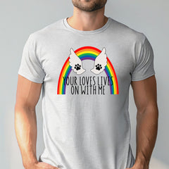 Your Love Lives On With Me Shirt – Pet Loss Memorial