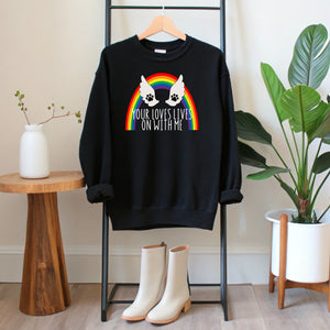 Your Love Lives On With Me Sweatshirt – Pet Memory Crewneck