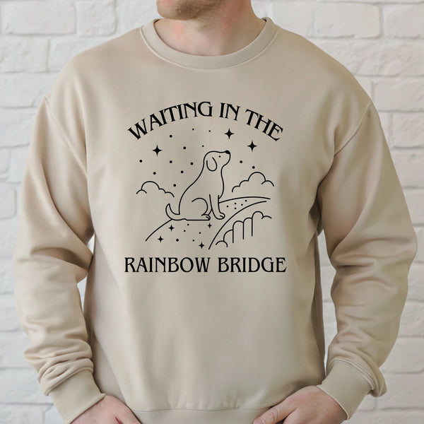 Waiting At The Rainbow Bridge Sweatshirt
