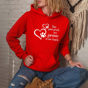 Your Paw Prints Are Forever In Our Hearts Hoodie