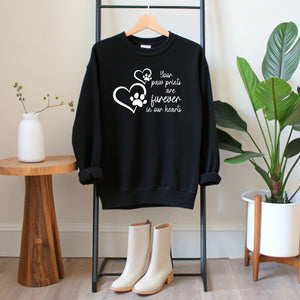 Your Paw Prints Are Forever In Our Hearts Sweatshirt