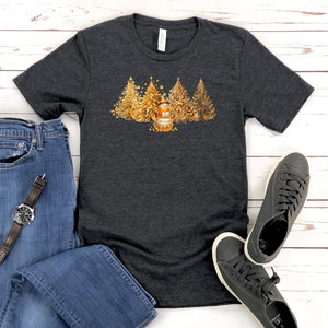 Christmas Snowman T-Shirt – Elegant Winter Wonderland Tee
