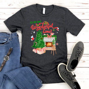 It's The Most Wonderful Time T-Shirt – Cozy Christmas Graphic Tee