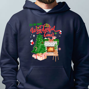 It's The Most Wonderful Time Hoodie – Cozy Christmas Holiday Hoodie