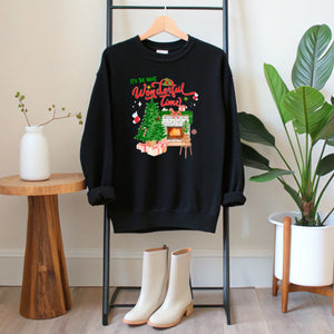 It's The Most Wonderful Time Sweatshirt – Cozy Christmas Crewneck