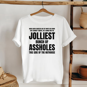 Jolliest Bunch Of Assholes Shirt – Funny Christmas Vacation Tee