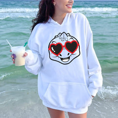 Funny Dinosaur Valentines Hoodie