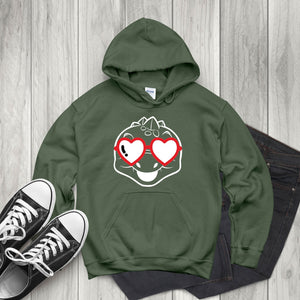 Funny Dinosaur Valentines Hoodie