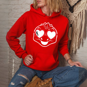 Funny Dinosaur Valentines Hoodie