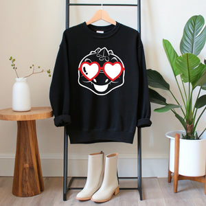 Funny Dinosaur Valentines Sweatshirt