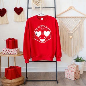 Funny Dinosaur Valentines Sweatshirt