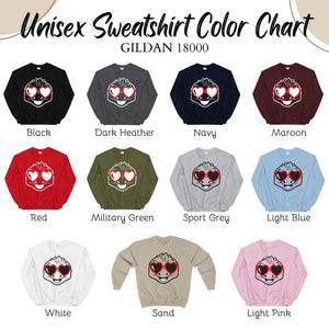 Funny Dinosaur Valentines Sweatshirt