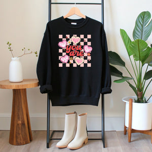 Love Heart You Are Enough Sweatshirt