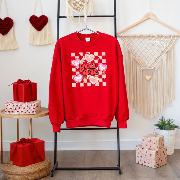 Love Heart You Are Enough Sweatshirt