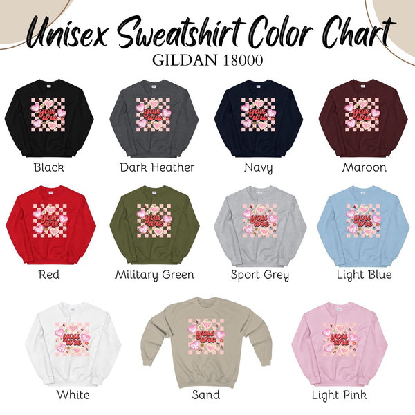 Love Heart You Are Enough Sweatshirt
