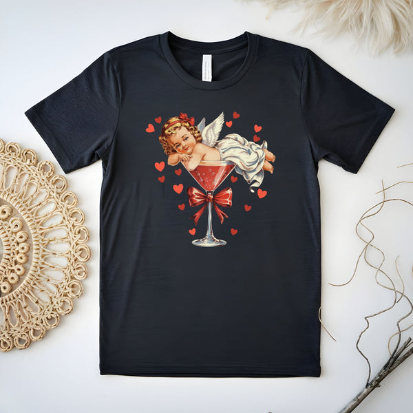 Vintage Cupid Coquette Bow T-Shirt