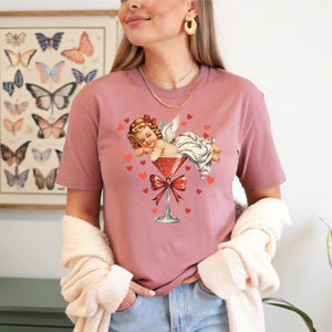 Vintage Cupid Coquette Bow T-Shirt
