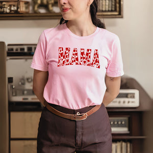 Mama Valentines Heart T-Shirt