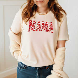 Mama Valentines Heart T-Shirt