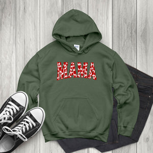 Mama Valentines Heart Hoodie