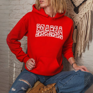 Mama Valentines Heart Hoodie