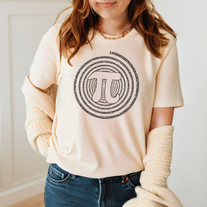 Pi Spiral T-shirt – Hypnotic Math Lover Graphic Tee