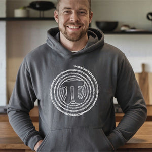 Pi Spiral Hoodie – Cozy Math Nerd Unisex Pullover