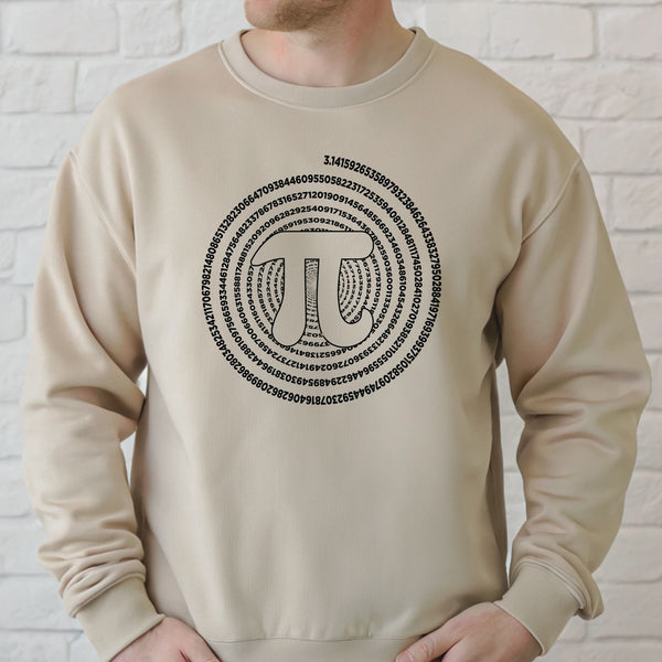 Pi Spiral Sweatshirt – Cozy Math Nerd Crewneck Style