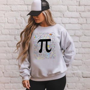 Pi Equation Sweatshirt Smart & Cozy – Math Lover Crewneck
