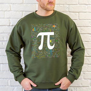 Pi Equation Sweatshirt Smart & Cozy – Math Lover Crewneck