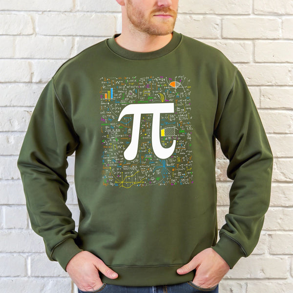 Pi Equation Sweatshirt Smart & Cozy – Math Lover Crewneck