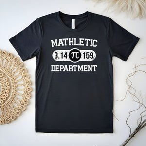 Mathletic Department T-Shirt – Funny Math Lover Gift Tee